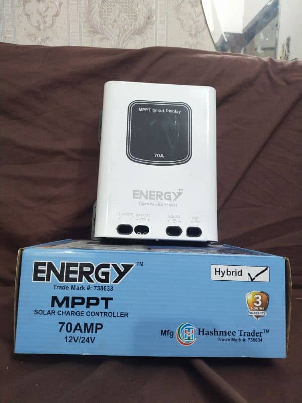 Energy Hybrid MPPT Charge Controller 70Am 0