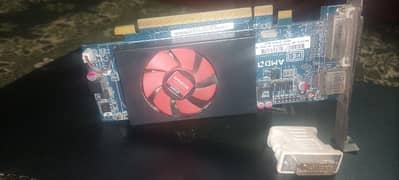 Selling AMD Radeon HD 8490 1GB Graphics Card With DVI to VGA Adapter .