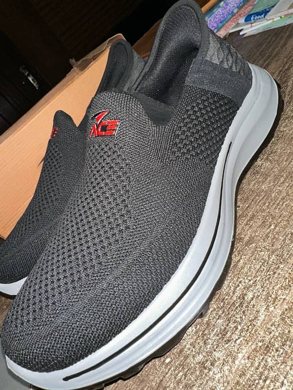 ACE Branded New Sneaker Black 3