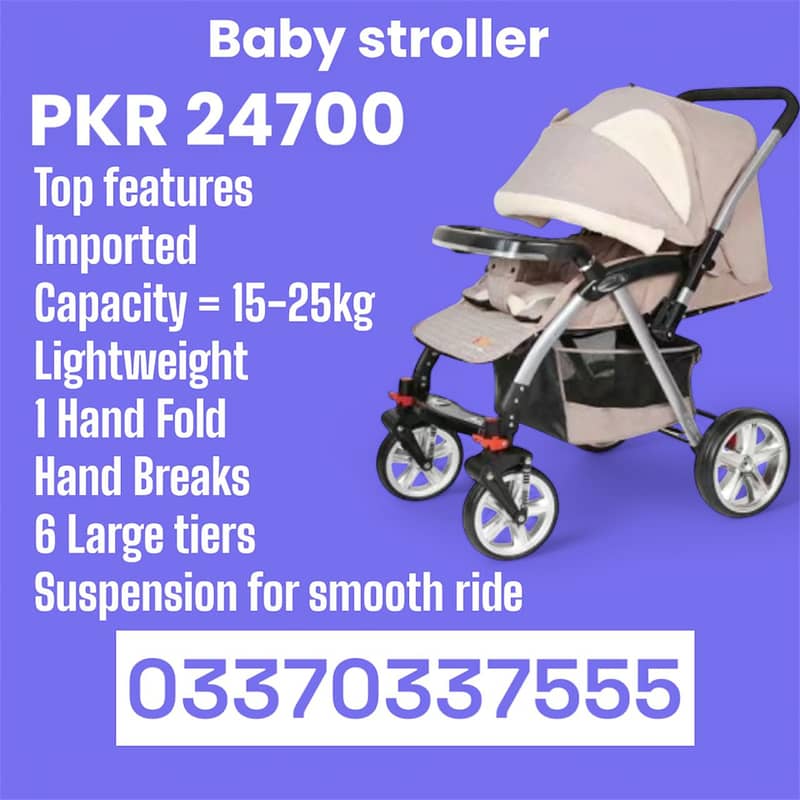 Walker & Pram Twin’s Stroller 13