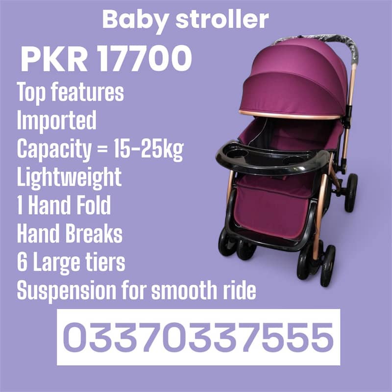 Walker & Pram Twin’s Stroller 17