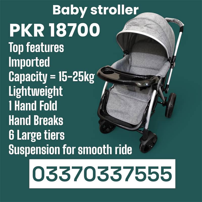 Walker & Pram Twin’s Stroller 18