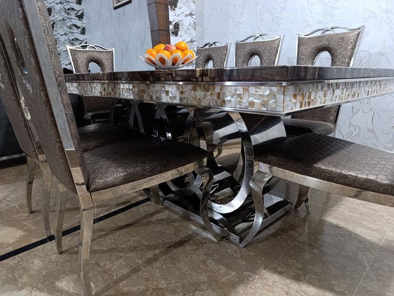 High Quality Italian Marble Dinning Table 0