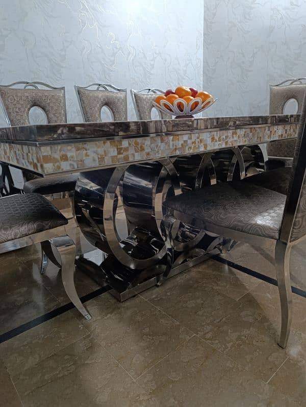 High Quality Italian Marble Dinning Table 1