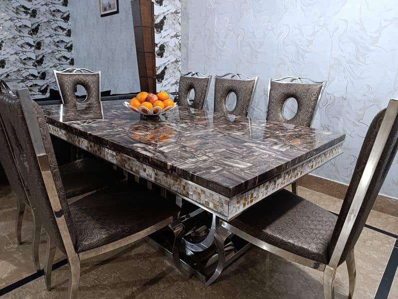 High Quality Italian Marble Dinning Table 5