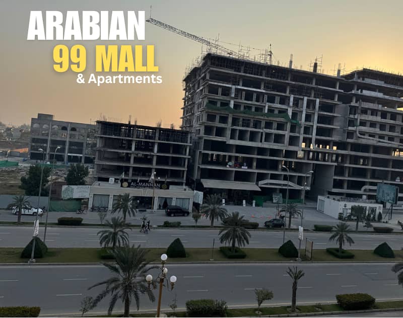 172.07 Sq. ft Lower Ground Floor Shop Arabian 99 Mall Bahria Orchard Phase 4 0