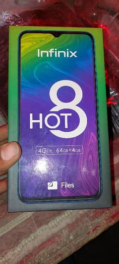 infinix hot 8 all orignal 10 by 9 diba charge sath hai