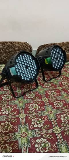 Par Lights Stage 3 quantity And function Disco Lights