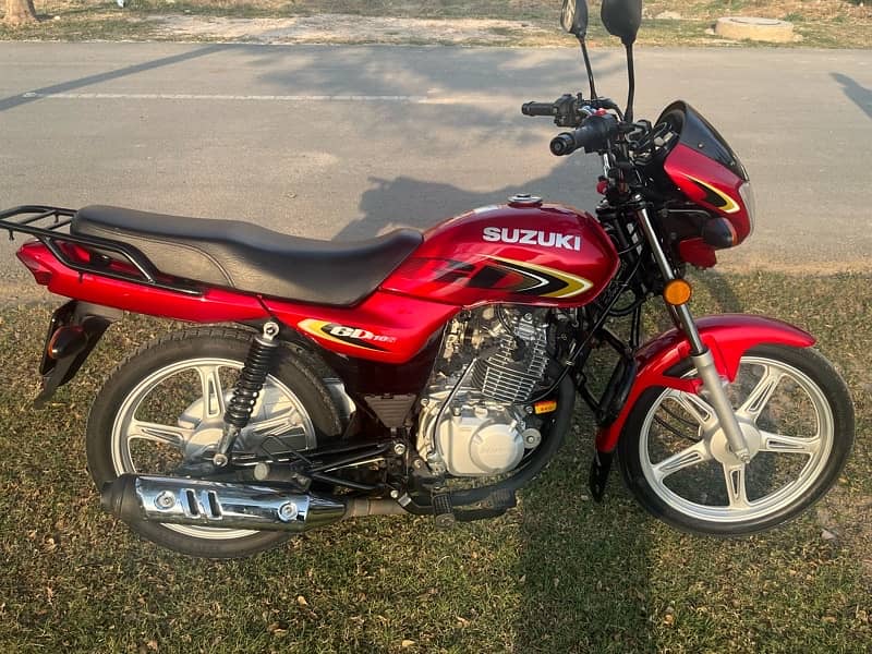 Suzuki GD 110s Red color 1