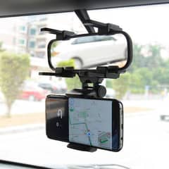 Car Phone Holder Mount Bracket Stand 360 Degree Rotation