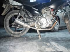 Imported Akrapovic exhaust with bend pipe