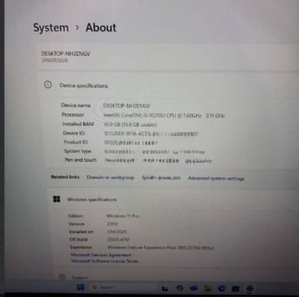 Lenovo Thinkpad T14 Intel core 3