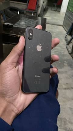 aoa iPhone X  256 gb ha set ko masla n ha