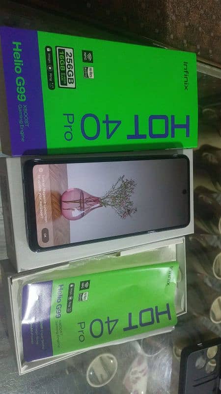 Infinix Hot 40 Pro Full Box 16/256 Condition 10/10 Just Sale 3