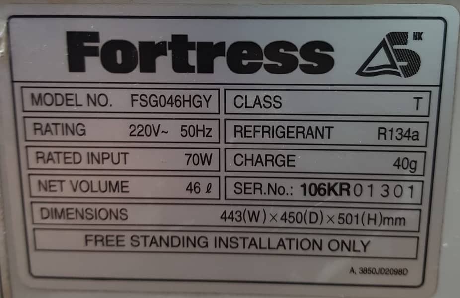 fortrees mini frige 5