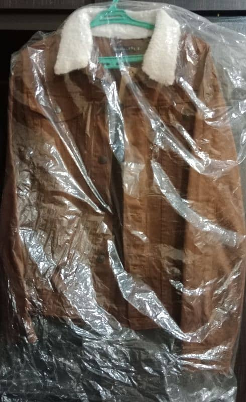 Ramblers denim brown jacket premium quality medium size. 2