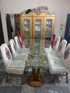 8 chair Dining table