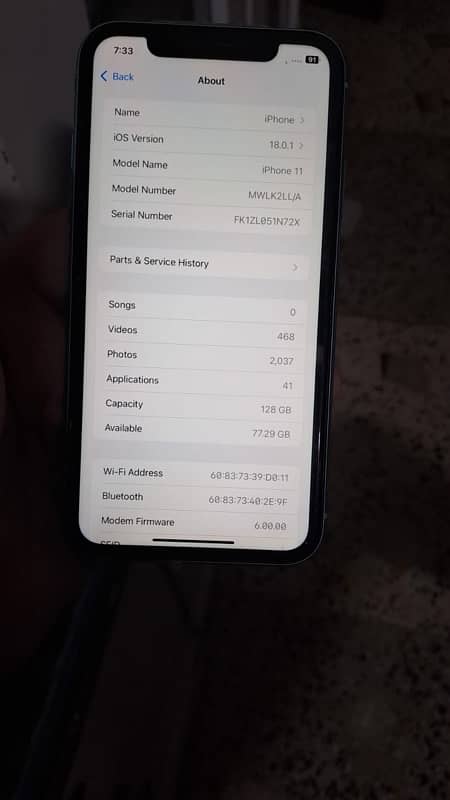 I phone 11 Non PTA Factory Unlock 128gb 4