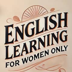 learn english with professional teacher. only for women