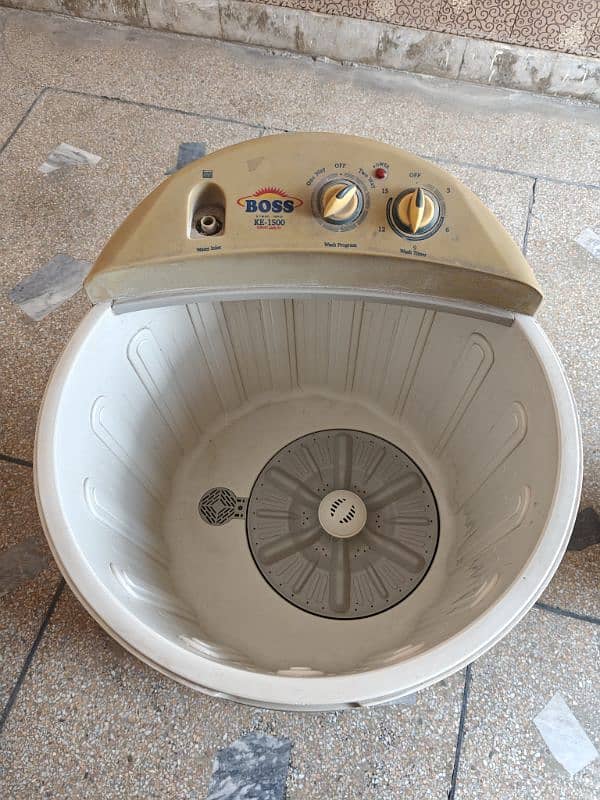 Boss Single Washing Machine KE 1500-BS (10Kg) 1