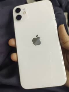 iphone 11 white colour 128Gb Factory unlock 76 battery