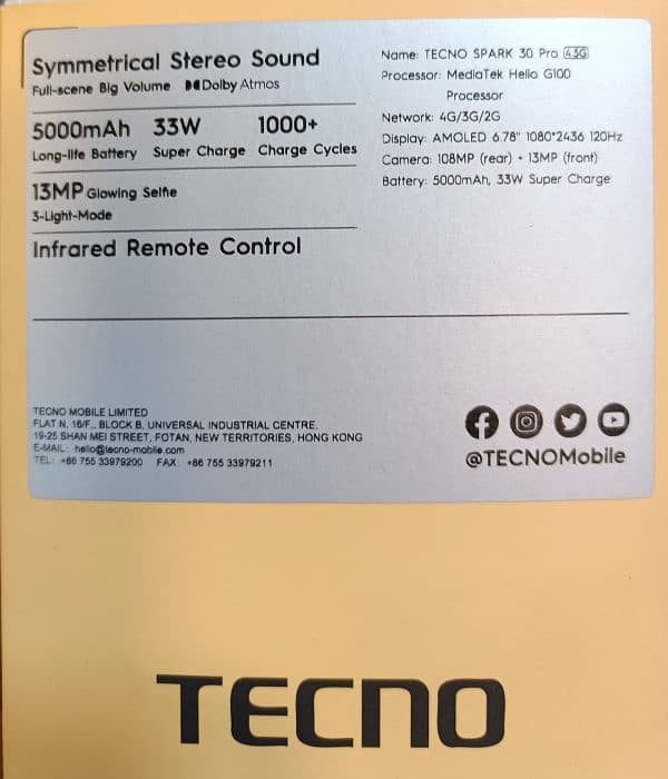 Tecno Spark 30 Pro 2