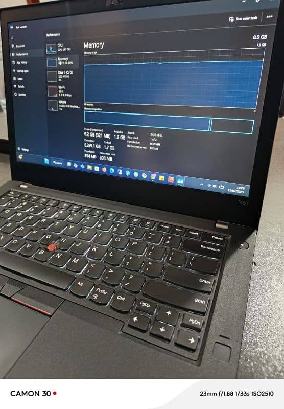 Lenovo think pad T480 (core i7 - 8th Gen) 6