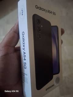 Samsung A54 5G New box open