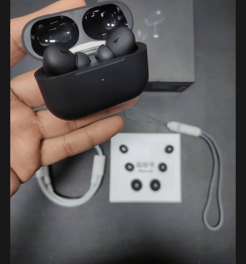 Airpods pro 2nd generation Matte Black 0