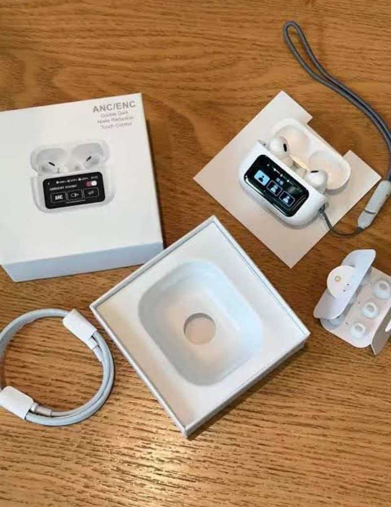 Airpods A9 pro screen edition Free Delivery 5