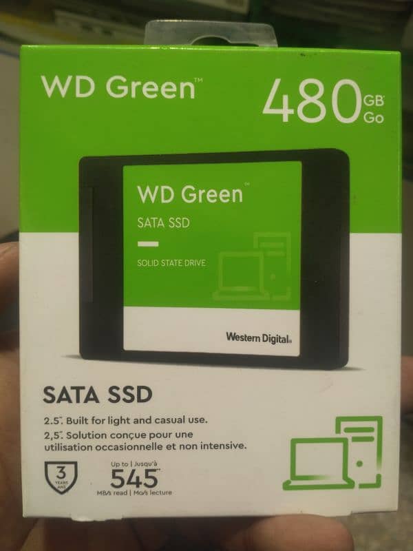 WD green 480gb SSD 1 year warranty 1