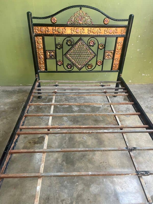 Single Bed (Metalic) for Sale 1