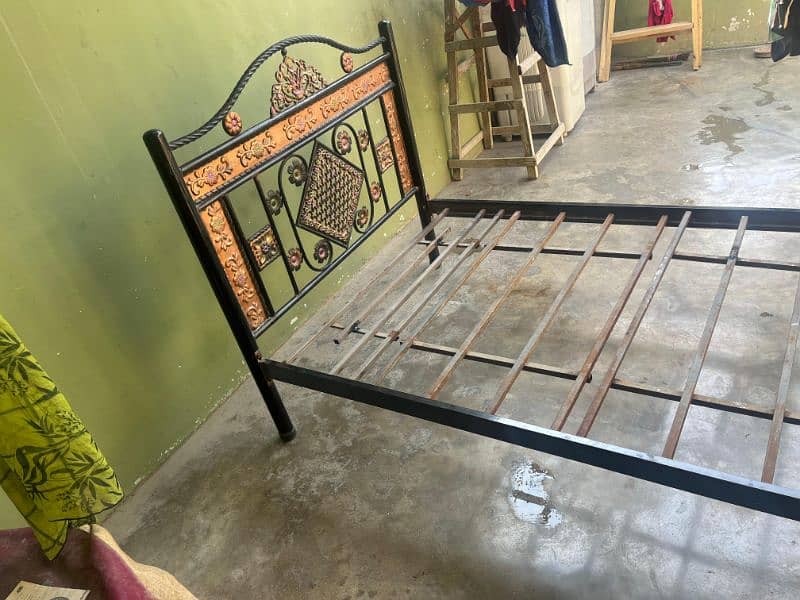 Single Bed (Metalic) for Sale 3