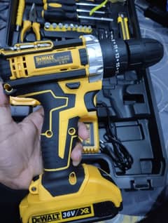 DeWalt 36 V drill machine tools box