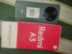 Redmi a3 4gb 128 green colour 10by9.5 with box