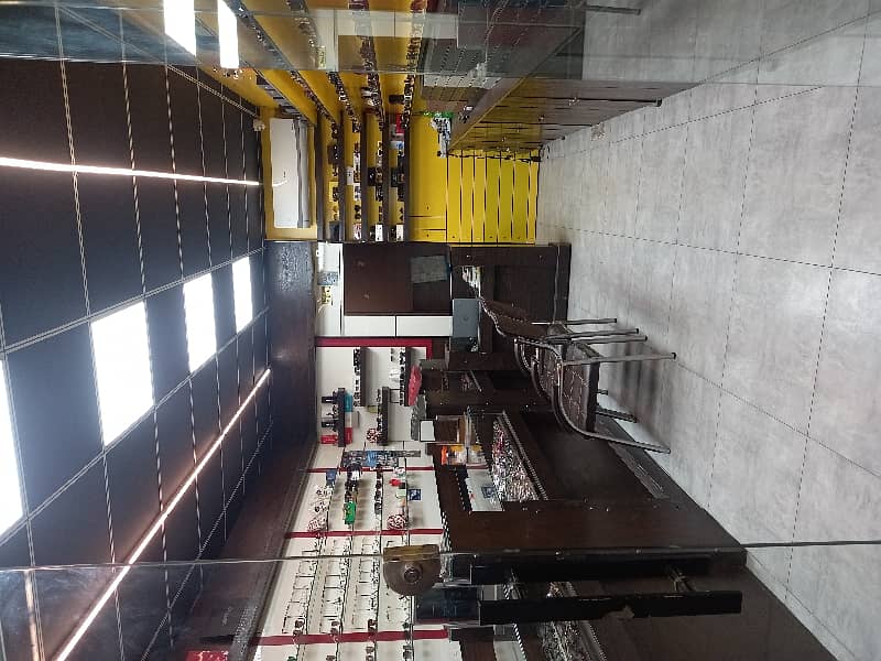 Ground floor Shop For rent Fencing Main Boulevard Gulberg lll 2