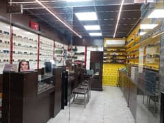 Ground floor Shop For rent Fencing Main Boulevard Gulberg lll