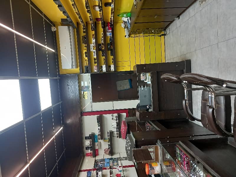 Ground floor Shop For rent Fencing Main Boulevard Gulberg lll 12