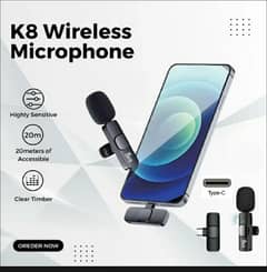 Wireless Microphone Imported,  For iPhone & Type C user