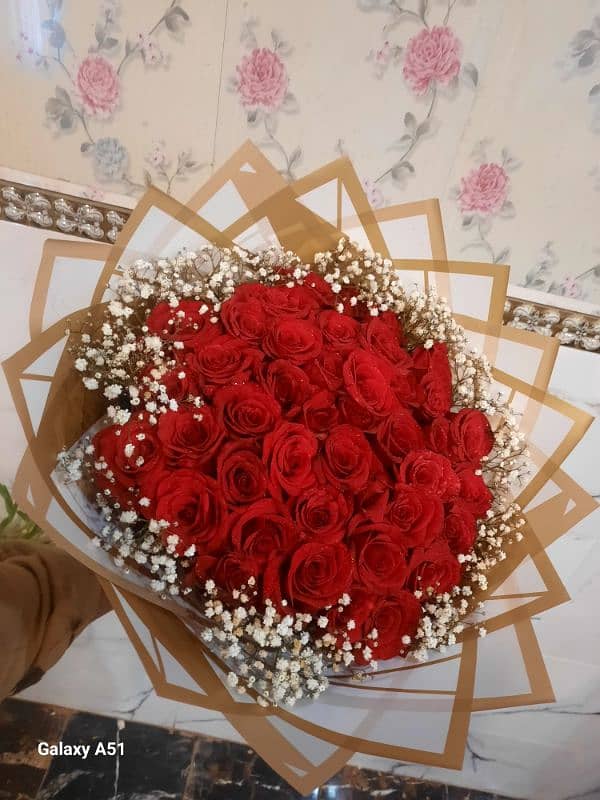 Aleena's Flower Shop, Bouquets and Gajras, Valentine's special Flowers 6