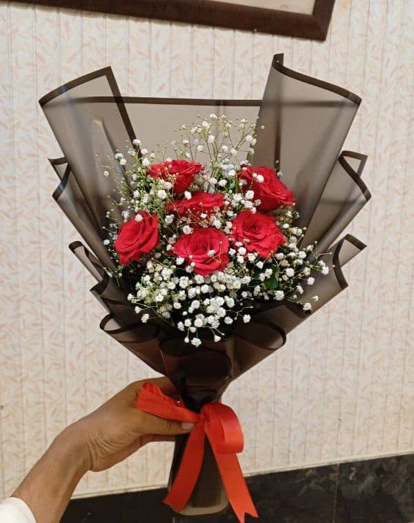 Aleena's Flower Shop, Bouquets and Gajras, Valentine's special Flowers 11