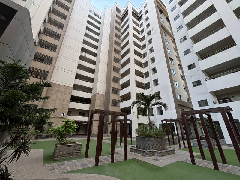 3 Bed DD Apartment for Rent in GOLDLINE RESIDENCY Gulistan Johar blk16 0