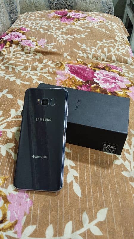 S8 plus Dual sim officially approved with box 3