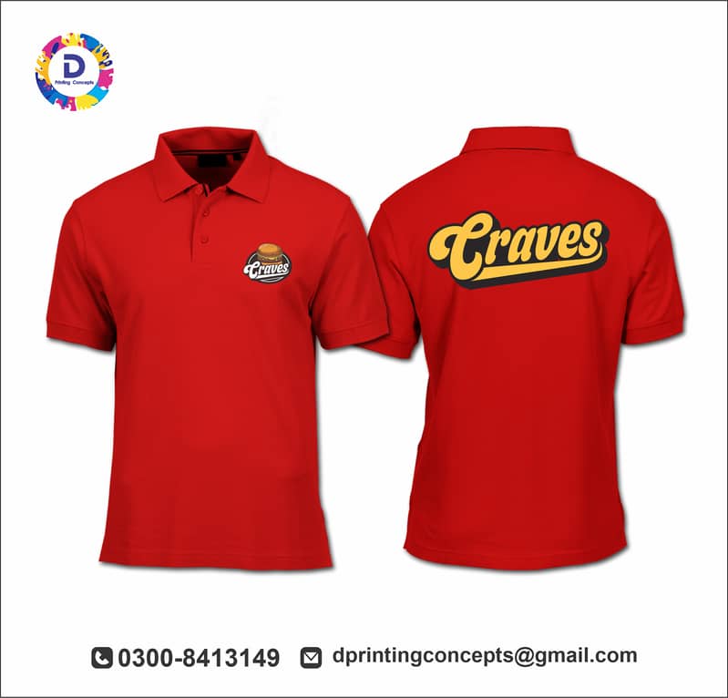 Polo Shirt /T shirt Printing / Customise Shirts /Unifoams Manufacturer 5