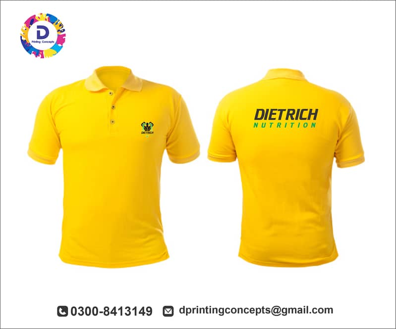 Polo Shirt /T shirt Printing / Customise Shirts /Unifoams Manufacturer 7