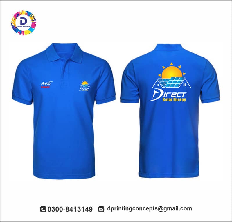 Polo Shirt /T shirt Printing / Customise Shirts /Unifoams Manufacturer 10