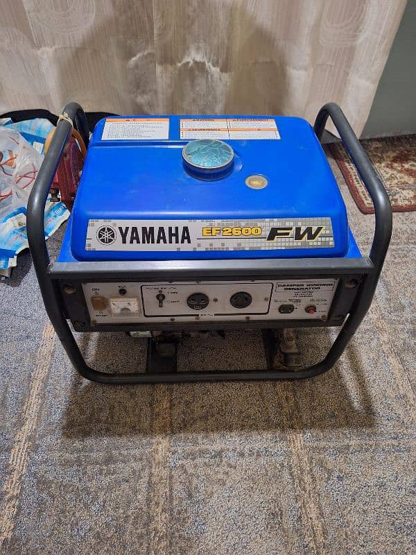 Yamaha Generator EF-2600 FW 2.5 kv 0