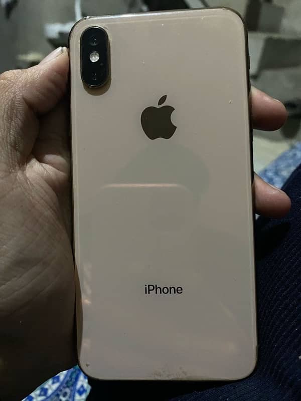 iphone xs 64gb factory unlock golden colour mint condition 0