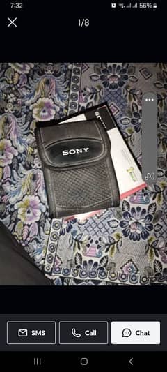 sony camera condition new 10 by 10 al ok koi falt nahi  full box