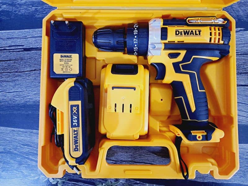 36V Dewalt Cordless drill with hammer 1